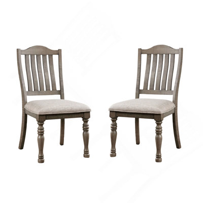 Chaises d'appoint de style transitionnel 2 pièces