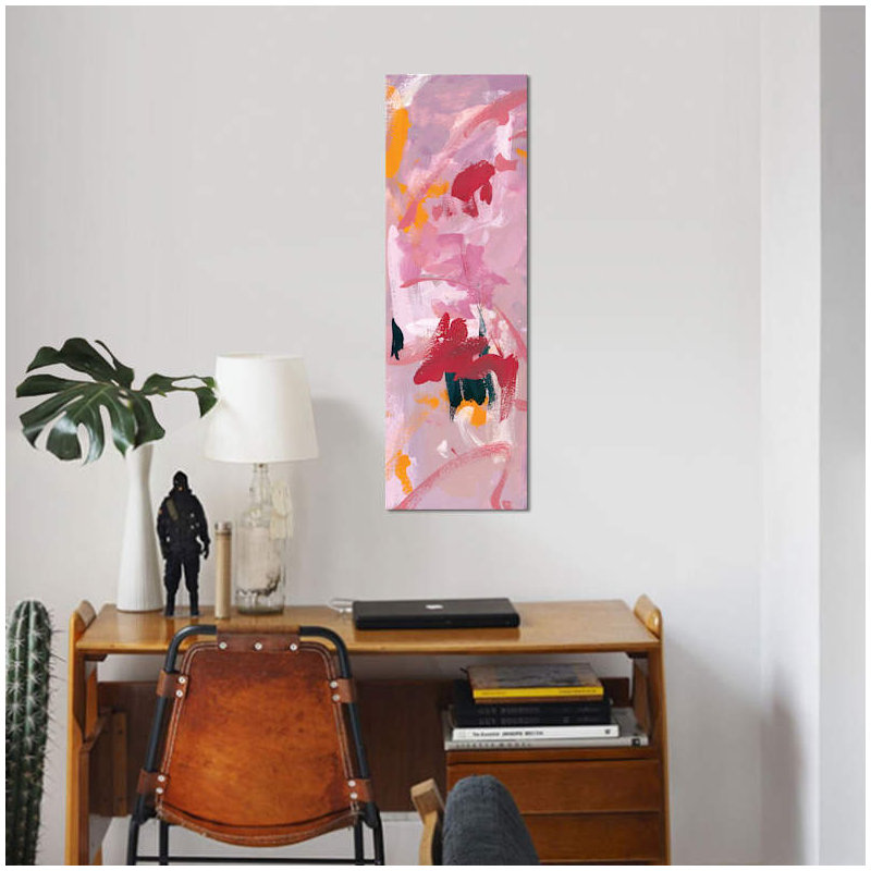 « composition 1a », reproduction sur toile, H 72 po x l 24 po x P 1,5 po