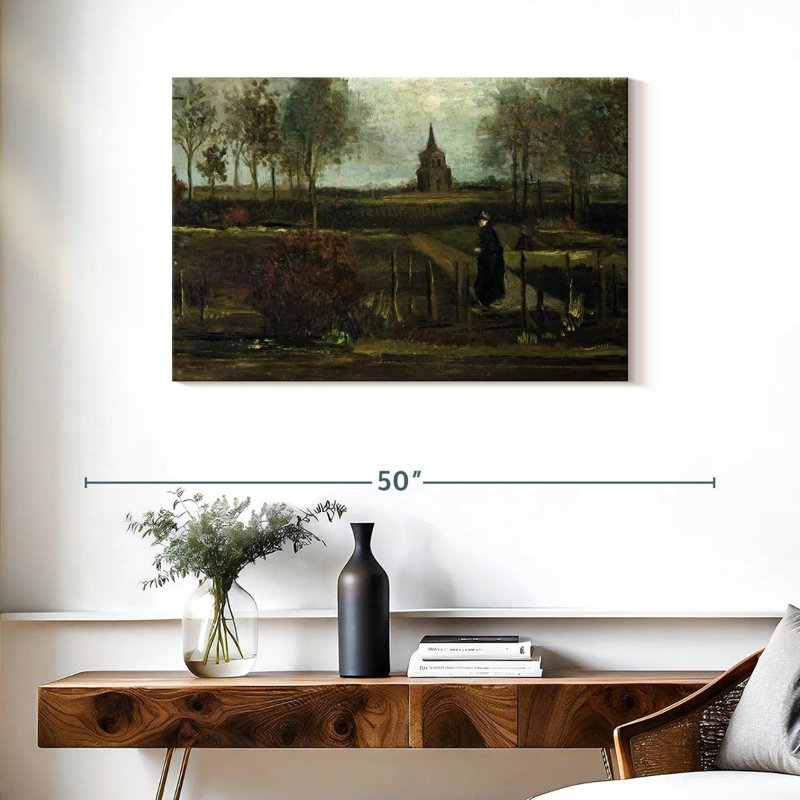 Le jardin Parsonage à Nuenen, H 24 po x l 36 po
