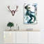 Elvis Presley Dancing in Abstract - Wrapped Canvas Painting Print-55314692