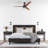 Eamon 52'' Ceiling Fan with LED Lights and Remote Control-1409839407