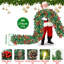 30cm Lighted Garland with Lights