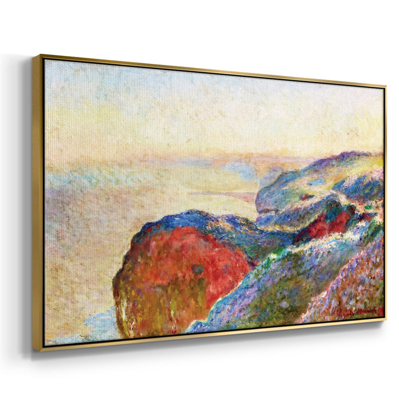 At Val Saint, reproduction d'art sur toile, H 27 po x l 41 po x P 2 po, Or