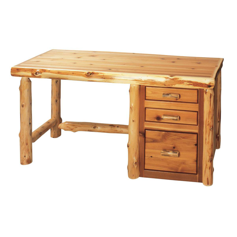  Bureau en bois de cèdre Cedar, Coffee