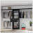 Closet System Ashland, Bedroom, Black