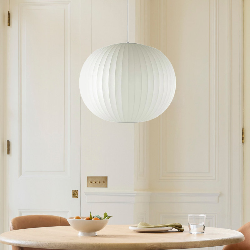 Arctic Pendant Light, 15.75" H x 19.25" W x 19.25" D