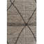 Tapis noir et blanc 5 x 8 Parra