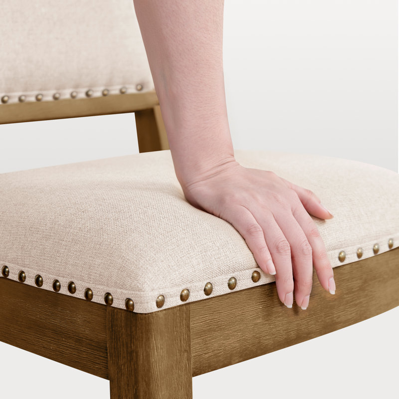 Chaise de salle à manger Karnak , Blanc