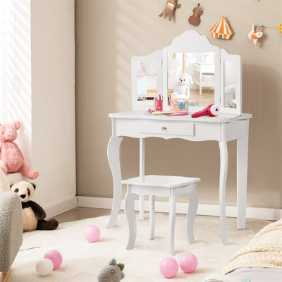 Pinajian Dressing Table with Mirror