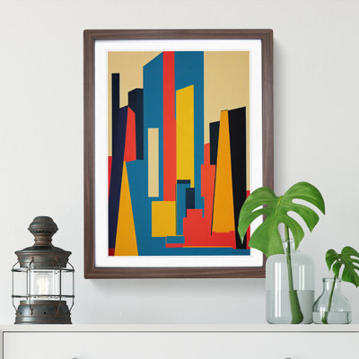 The Abstract Architecture No.4 Skyscraper - Single Picture Frame Print