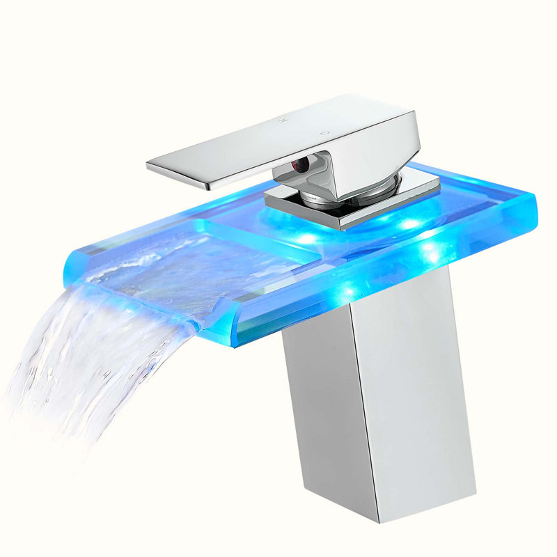Single-handle Bathroom Faucet, Chrome