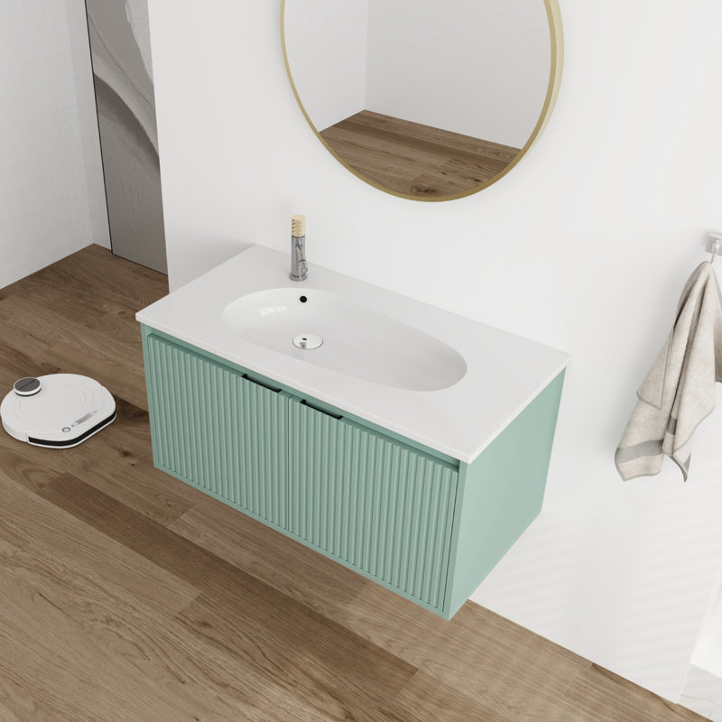 Meuble-lavabo simple avec plateau 36,14 Keilanie