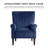 Kishmore Velvet Armchair Indoor Modern Upholstered Accent Chair for Your Living Room-644565200
