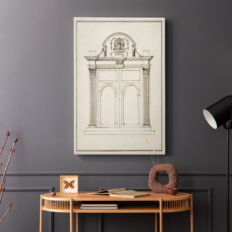Entrée - galerie Cavas, H 18 po x l 12 po