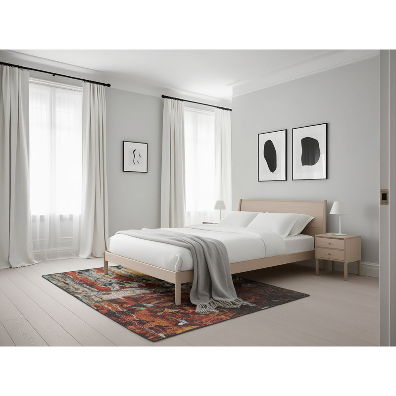 Ashland Abstract Indoor Rug, Rectangle 5' x 7'