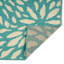 Tapis bleu en polypropylène-1443101338
