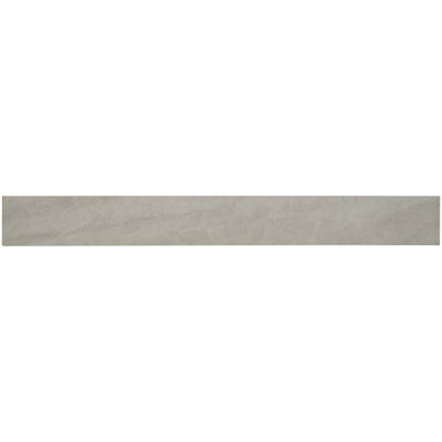 Bordure de tuiles à bord arrondi en porcelaine mate Chiara Sand 3 po x 24 po
