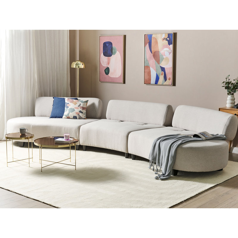 Mitthun 6 Seater Linen Sofa