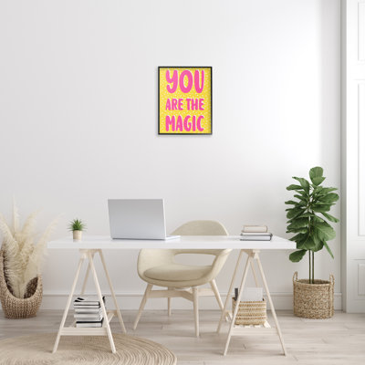 " You Are The Magic Single Picture Frame " by Martina Pavlova