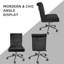 Fauteuil de bureau en velours-1810002155