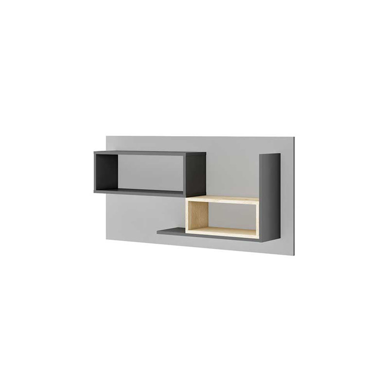 Mccain 3 Piece Floating Shelf with Adjustable Shelves