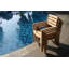 Dossett Outdoor Teak Dining Armchair