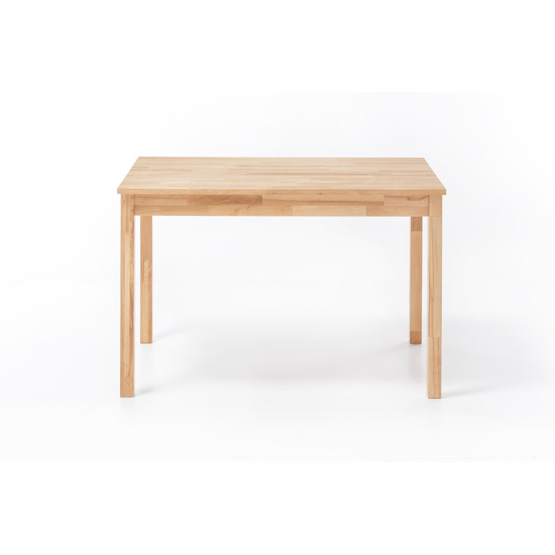 Crotty Beech Solid Wood Dining Table, 76cm H x 110cm W x 70cm D