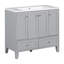 Meuble-lavabo simple 36,01 avec comptoir-488010454