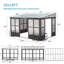 Solarium mural en aluminium pour patio-99076003