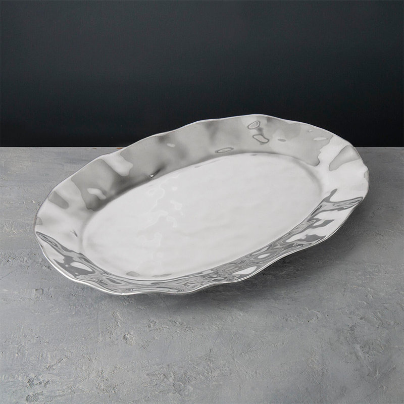 Soho Platter, 1.75" H x 18.25" L x 12" W