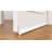 Under Door Draft Blocker - Door Draft Stopper 32 To 38 Inches - Weatherproofing Door Seal Strip - Draft Stopper For Bottom Of Door - Noice Reduction Sound Proof Door Draft Blocker White