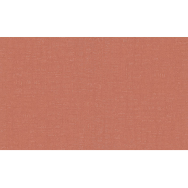 Diez Linen Effect 10.05m x 53cm Textured Matte Wallpaper Roll, Orange