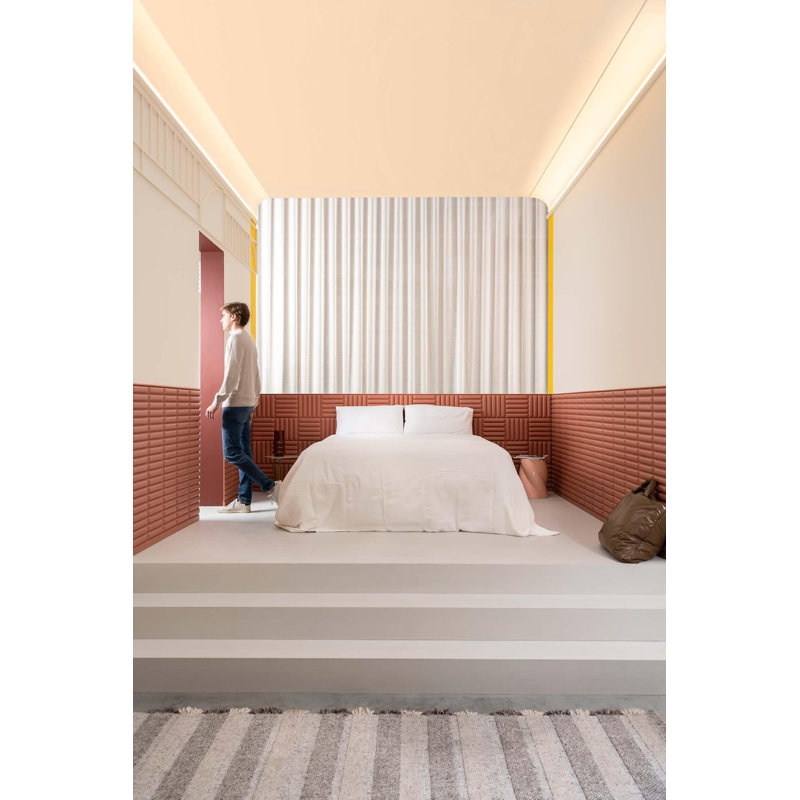 Élément mural Orac Decor W217 Purotouch 3D | Polyuréthane léger à haute densité | Apprêté et à peindre | H 9-7 / 8 po x L 78-3 / 4 po