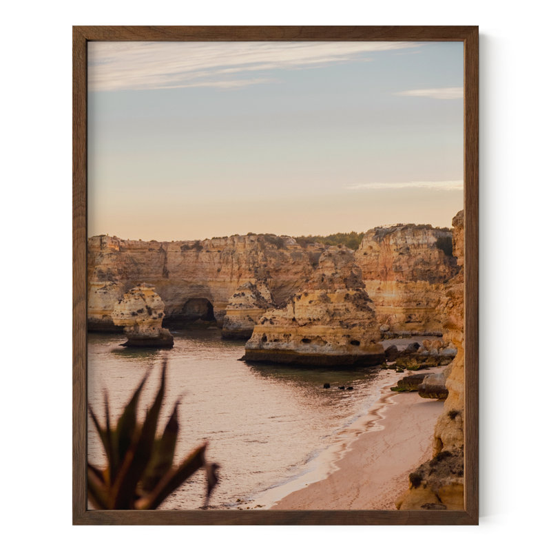 Cadre photo en bois, Noyer, 6" W x 8" H