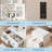 Compact Vanity. Make Up Vanity Desk with Mirror and Lights. White Vanity Table Set with  Station.Girls Small Vanity and Storage Chair-1688676008