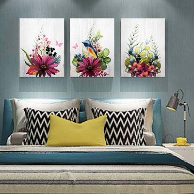 3 Piece Wrapped Canvas Print