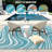 Outdoor Plastic Straw Rug - Modern Striped, Easy Clean & Collapsible Patio Mat, Portable Low Pile Carpet, Perfect for Garden, Patio, Camping-312762145-312762159
