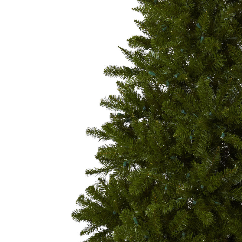 Sommer 90' H Lighted Artificial Fir Christmas Tree