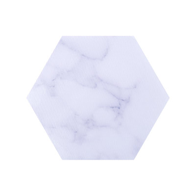 20cm W x 20cm L PVC Peel and Stick Mosaic Tile