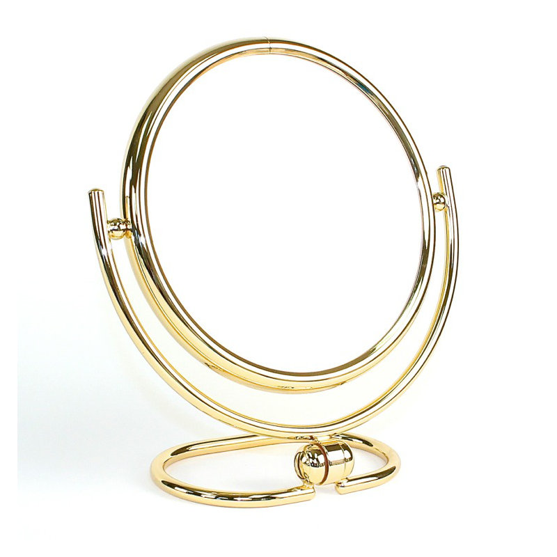 Miroir de maquillage / rasage Windisch, Or