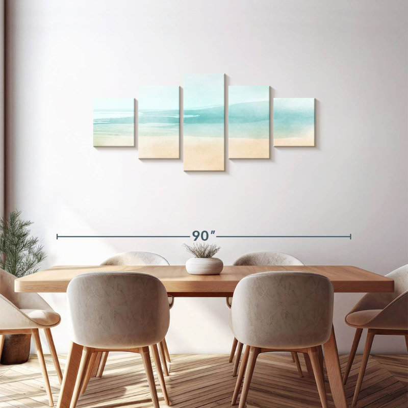 Avery Beach Water, 30" H x 68" W