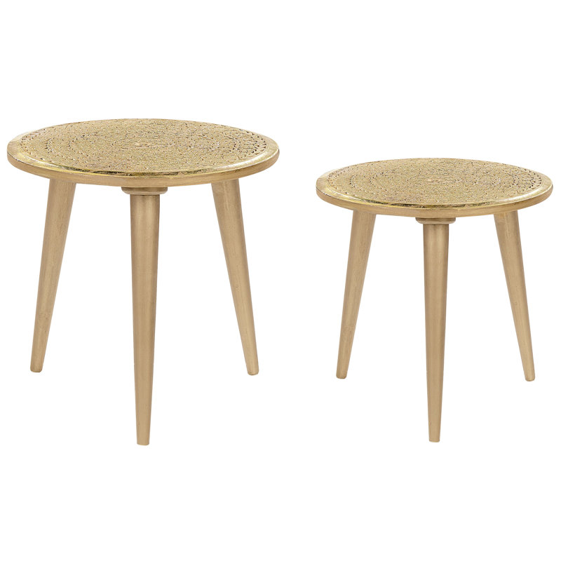 Holtsville Solid Wood Nesting Tables