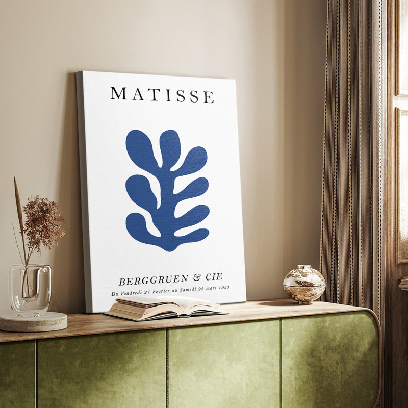 Matisse CCXCV III, reproduction d'art encadrée sur mesure Cavas Gallery, H 18 po x l 12 po