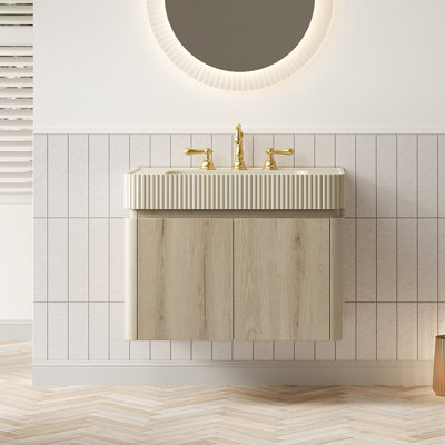 Freestanding Standard With Ceramic Top