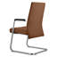 Chaise de bureau rembourrée en cuir Aleen-1219390928
