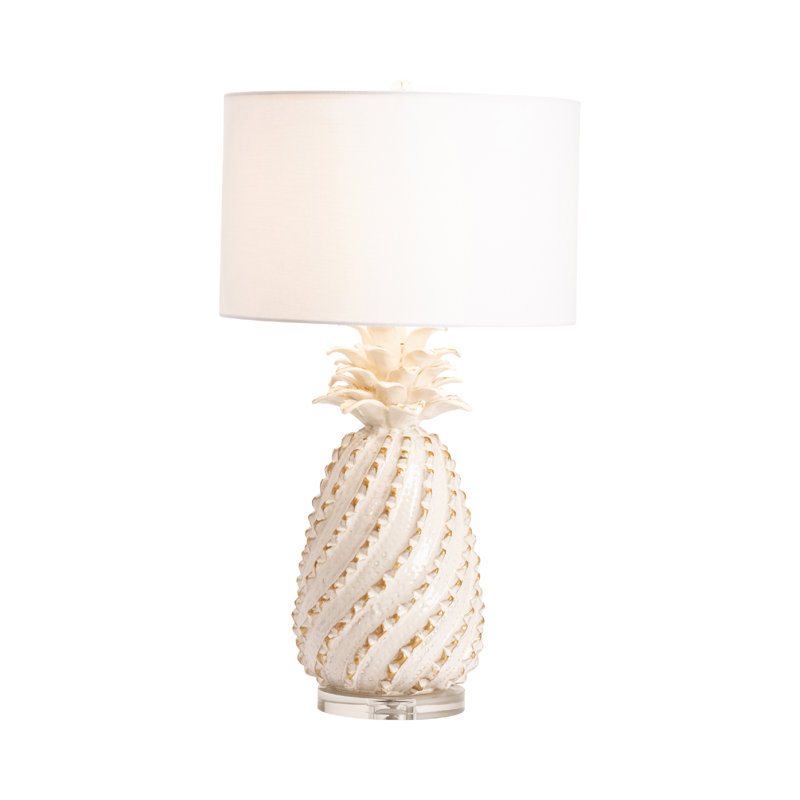 Lampe de table blanche 29,75 po Lilianna