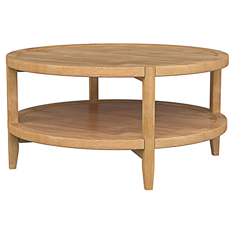 Table basse ronde en bois