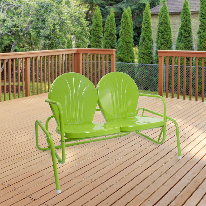 Fauteuil de patio 48,25 po, Vert lime
