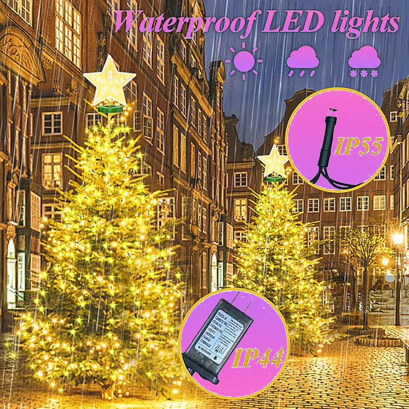 Star Shaped Christmas Tree Light