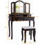 Ensemble de meuble-lavabo avec tabouret Garver-465809433